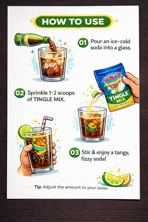 Tingle Mix - OG flavour , pack of 10