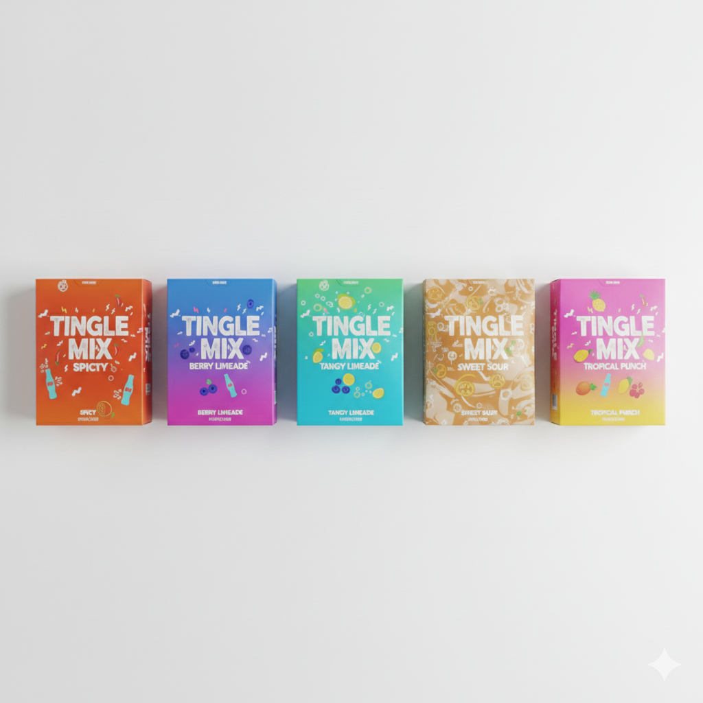 Tingle Mix - OG flavour , pack of 10