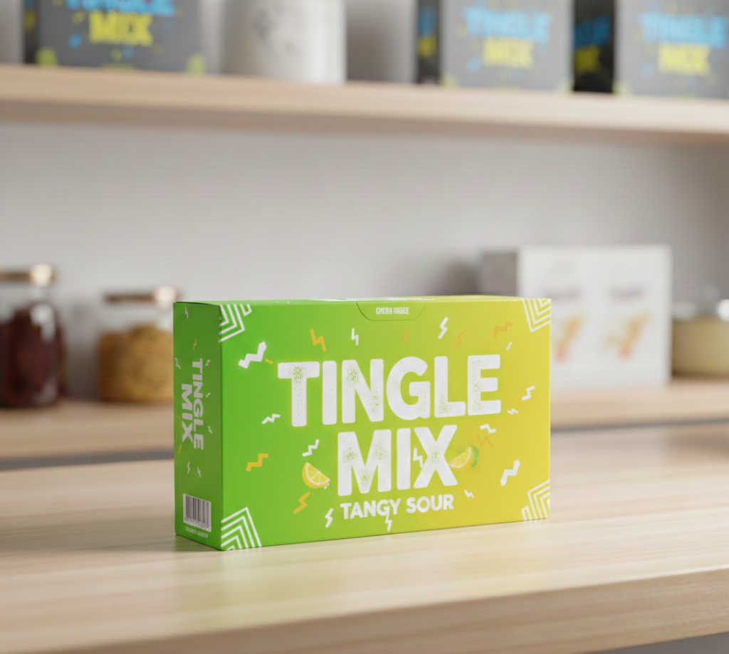 Tingle Mix - tangy flavour , pack of 10